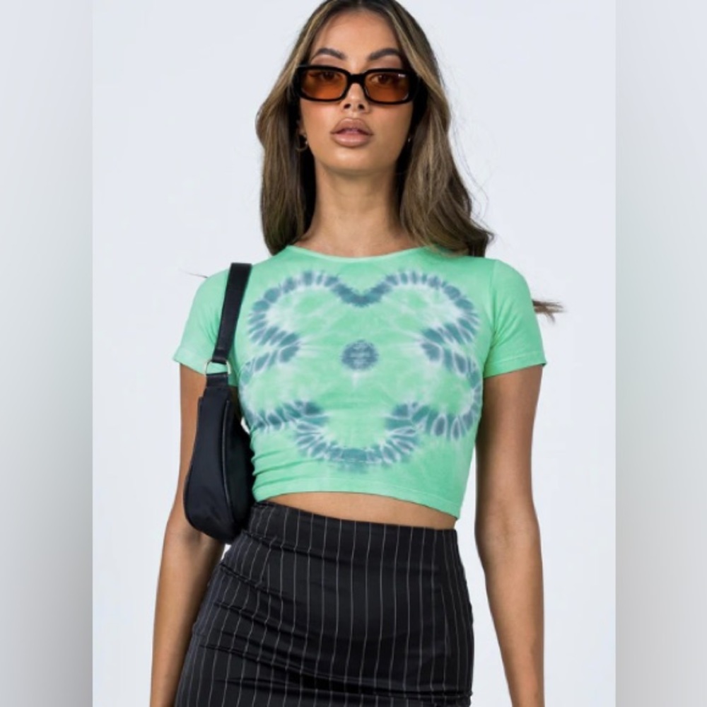 Princess Polly Tie Dye Crop Top